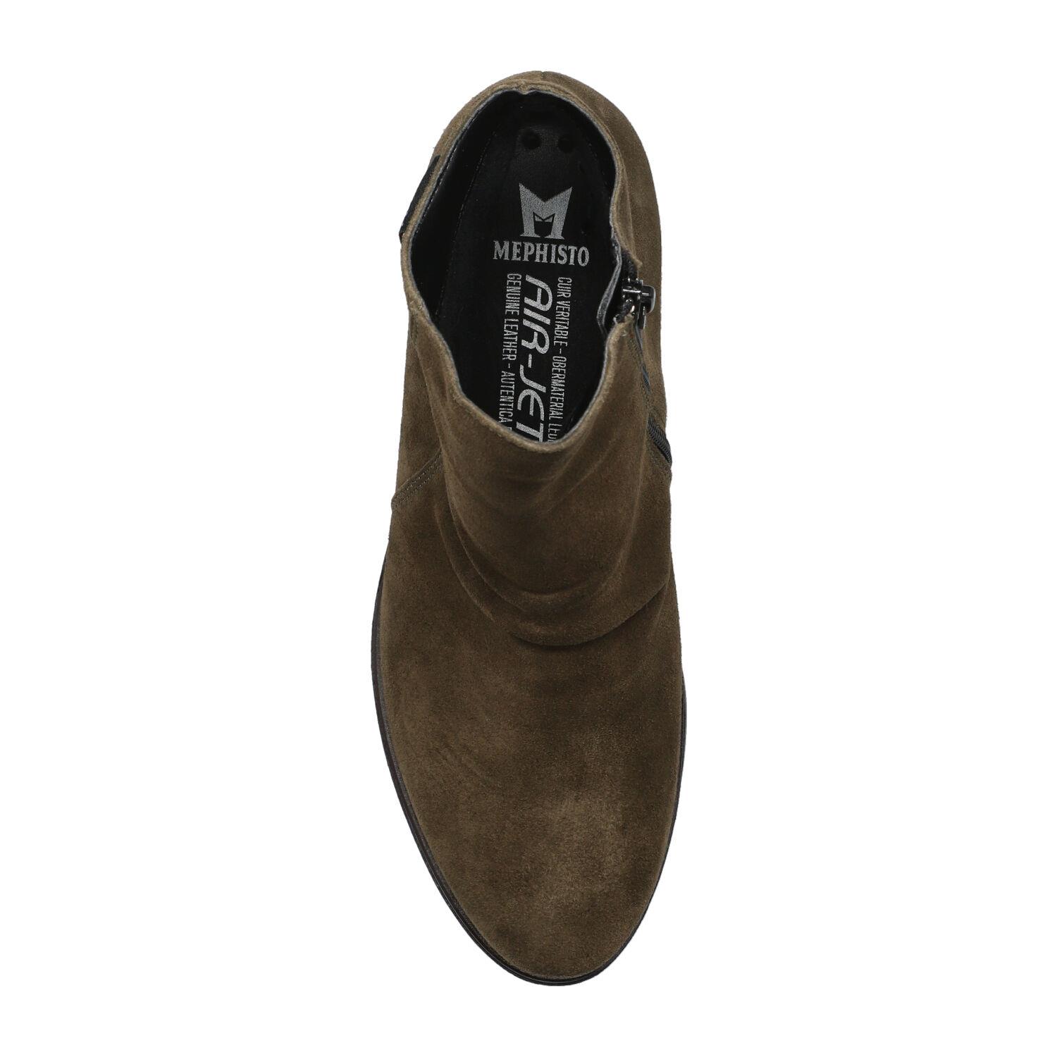 bottines femme modèle Evangela vert moss - Mephisto